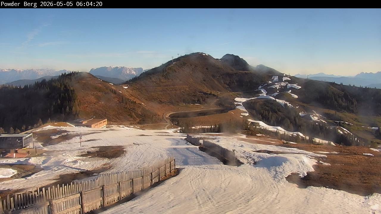 Archiv Foto Webcam Flachauwinkl-Kleinarl: Bergstation Powder Shuttle