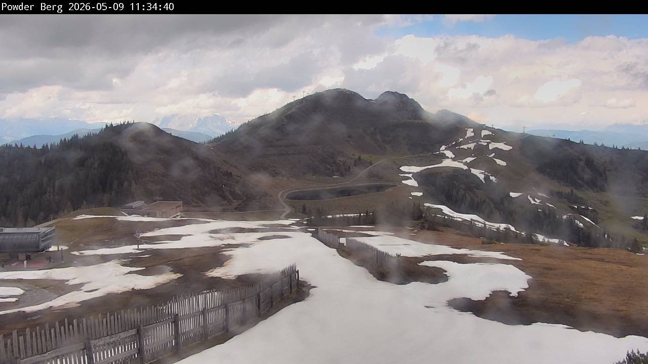 Archiv Foto Webcam Flachauwinkl-Kleinarl: Bergstation Powder Shuttle