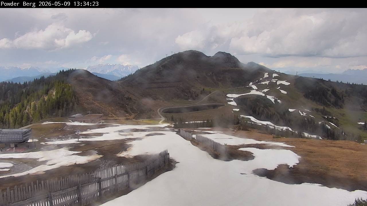 Archiv Foto Webcam Flachauwinkl-Kleinarl: Bergstation Powder Shuttle