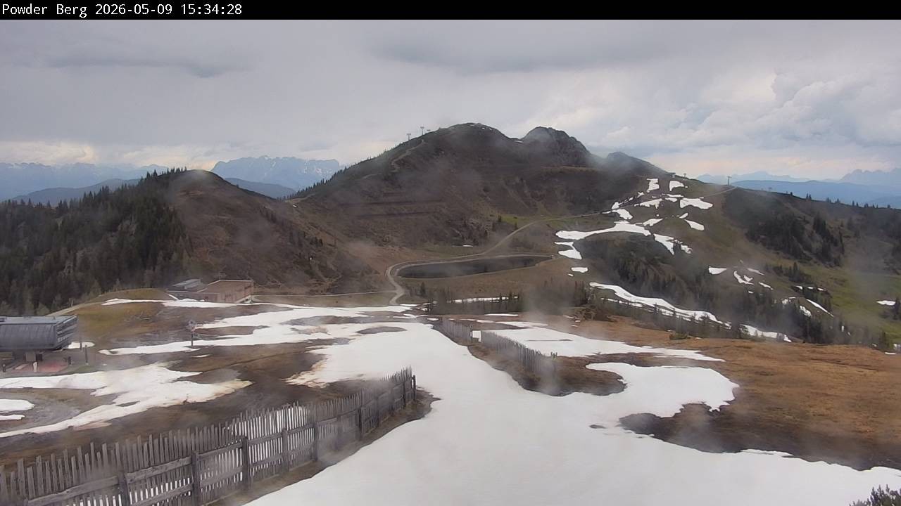 Archiv Foto Webcam Flachauwinkl-Kleinarl: Bergstation Powder Shuttle