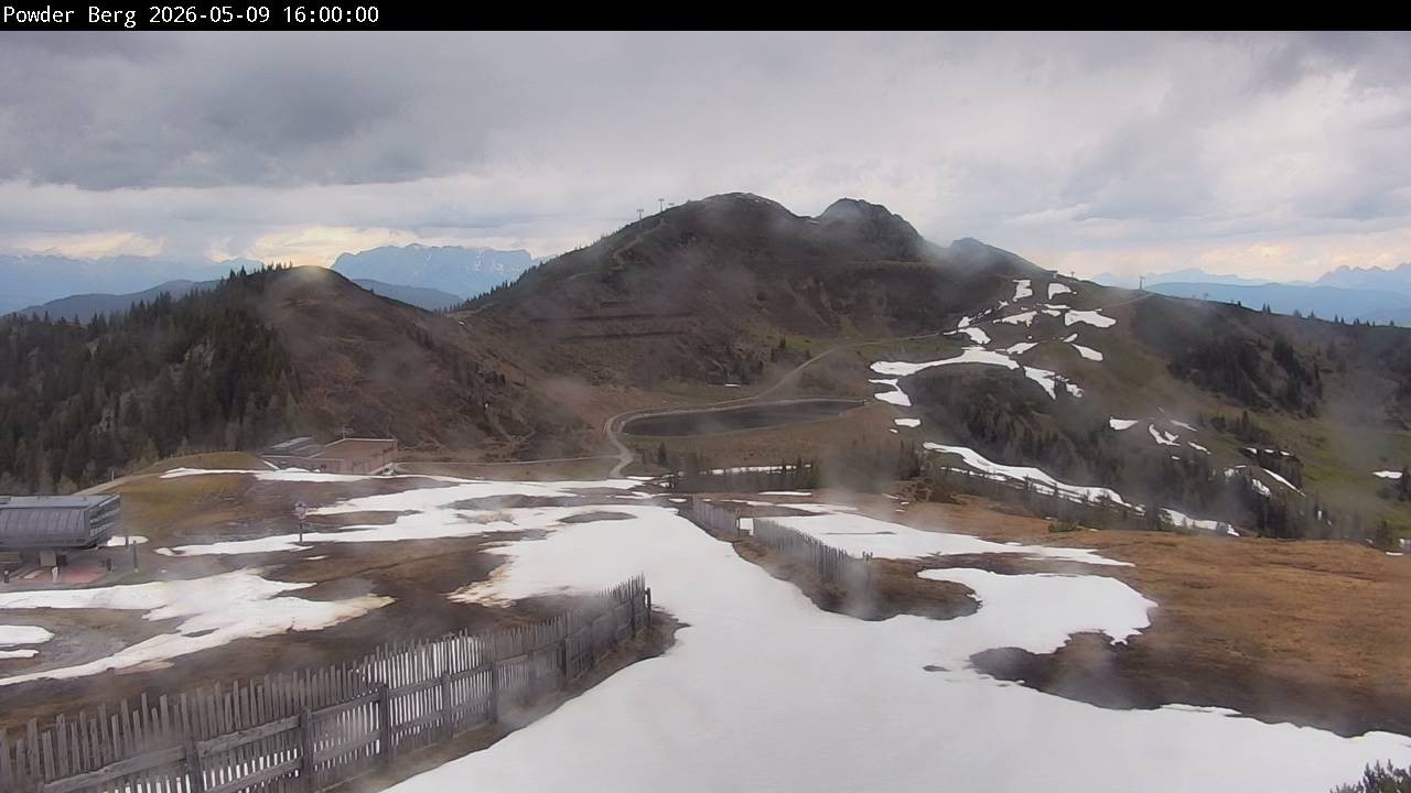 Archiv Foto Webcam Flachauwinkl-Kleinarl: Bergstation Powder Shuttle