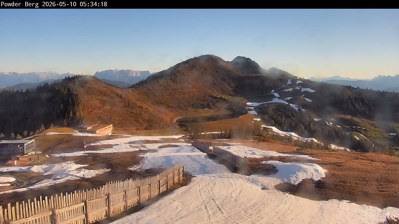 Archiv Foto Webcam Flachauwinkl-Kleinarl: Bergstation Powder Shuttle