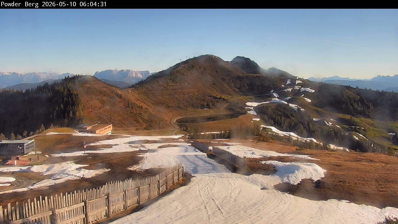 Archiv Foto Webcam Flachauwinkl-Kleinarl: Bergstation Powder Shuttle