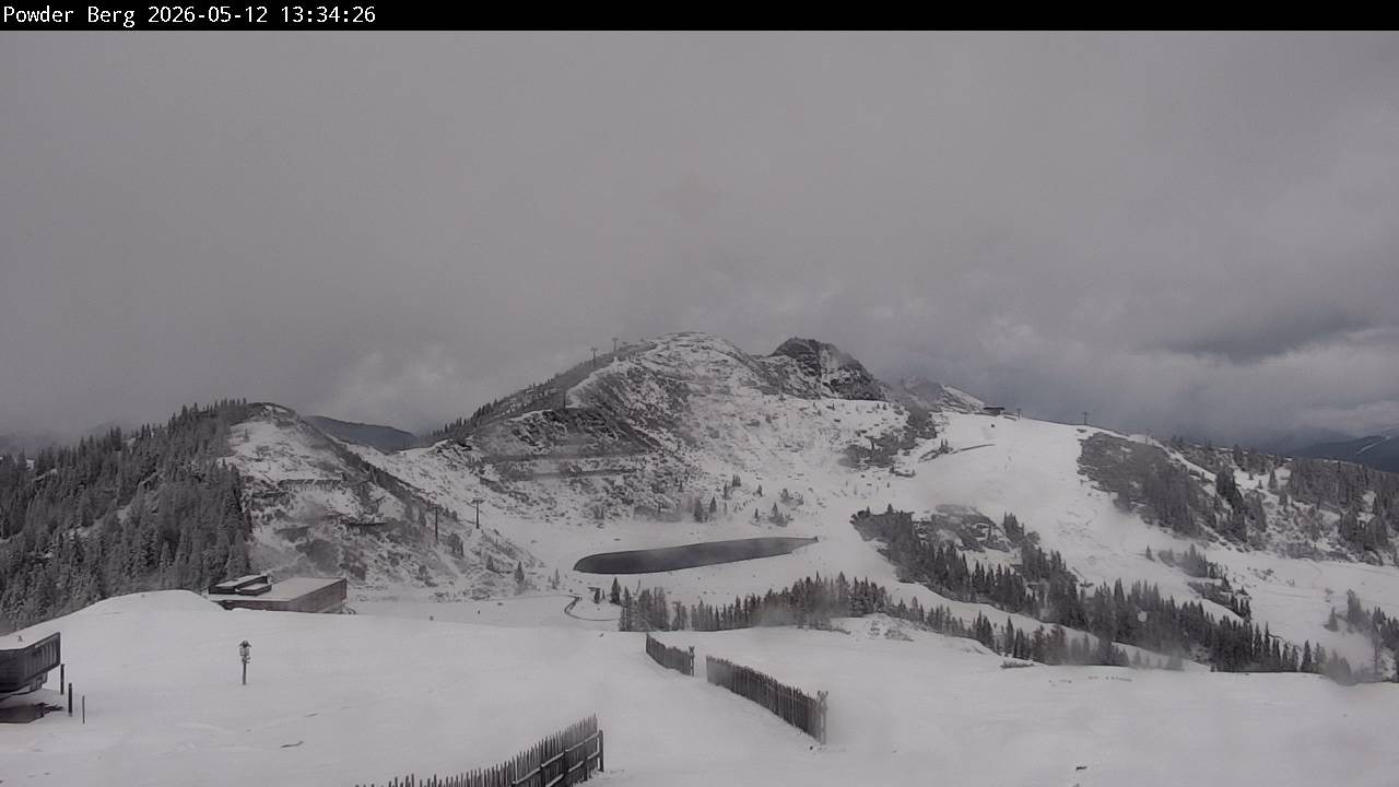 Archiv Foto Webcam Flachauwinkl-Kleinarl: Bergstation Powder Shuttle