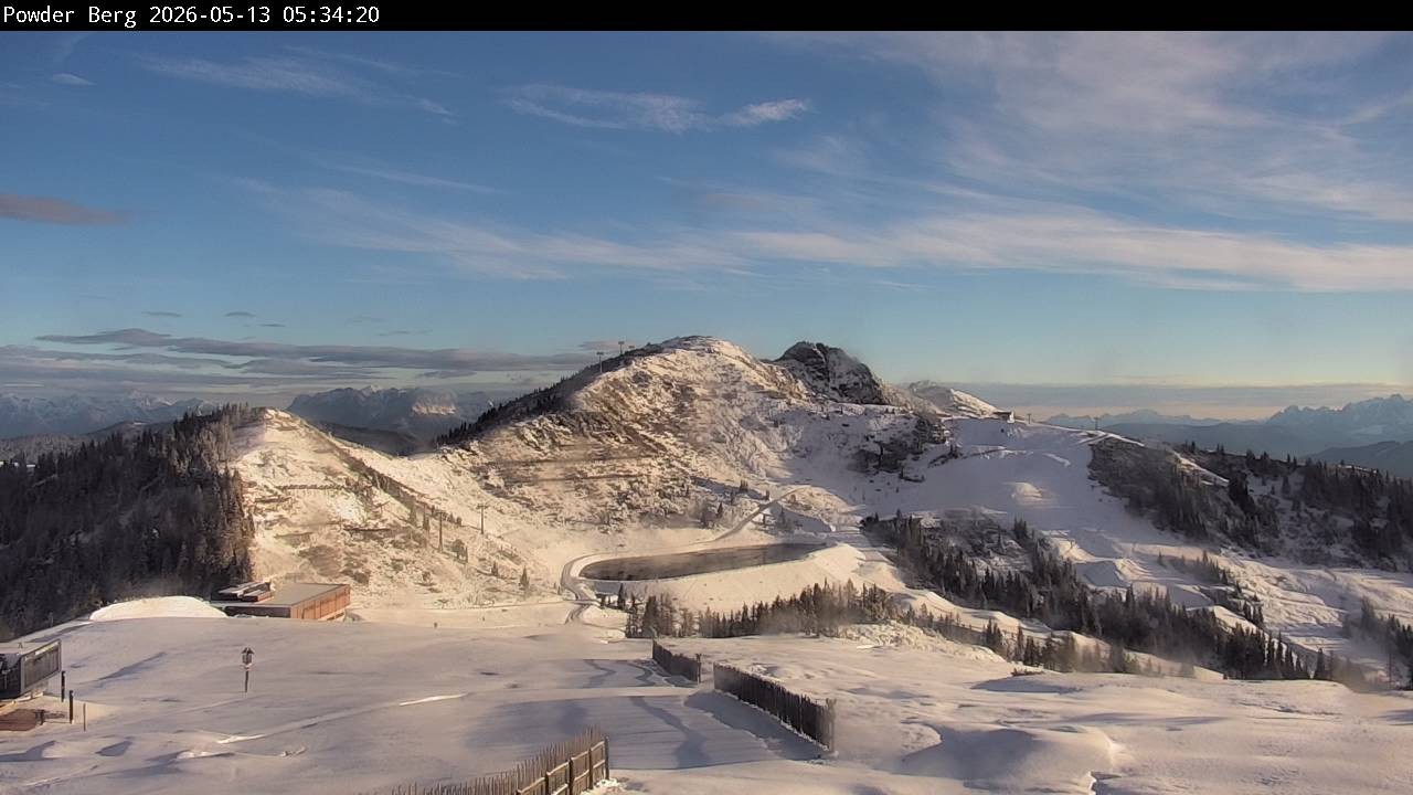 Archiv Foto Webcam Flachauwinkl-Kleinarl: Bergstation Powder Shuttle