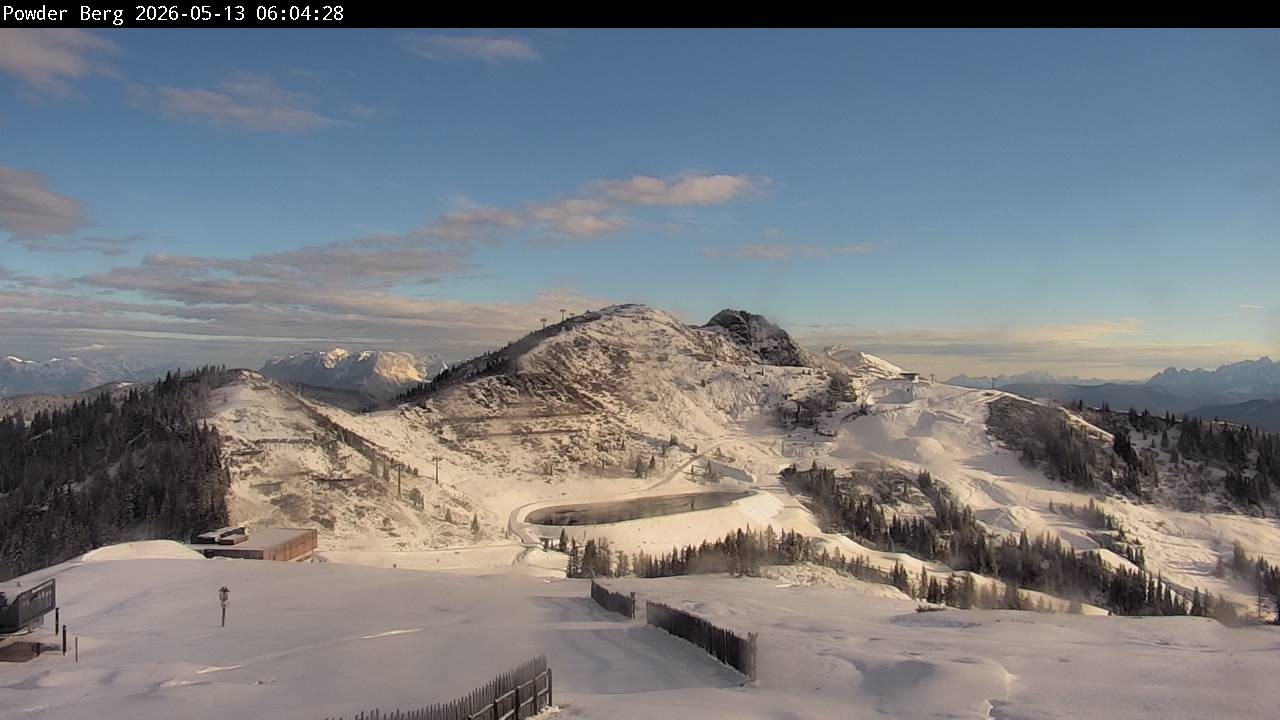 Archiv Foto Webcam Flachauwinkl-Kleinarl: Bergstation Powder Shuttle