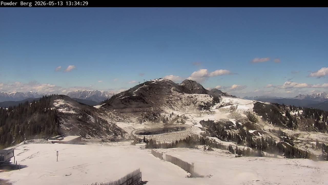Archiv Foto Webcam Flachauwinkl-Kleinarl: Bergstation Powder Shuttle