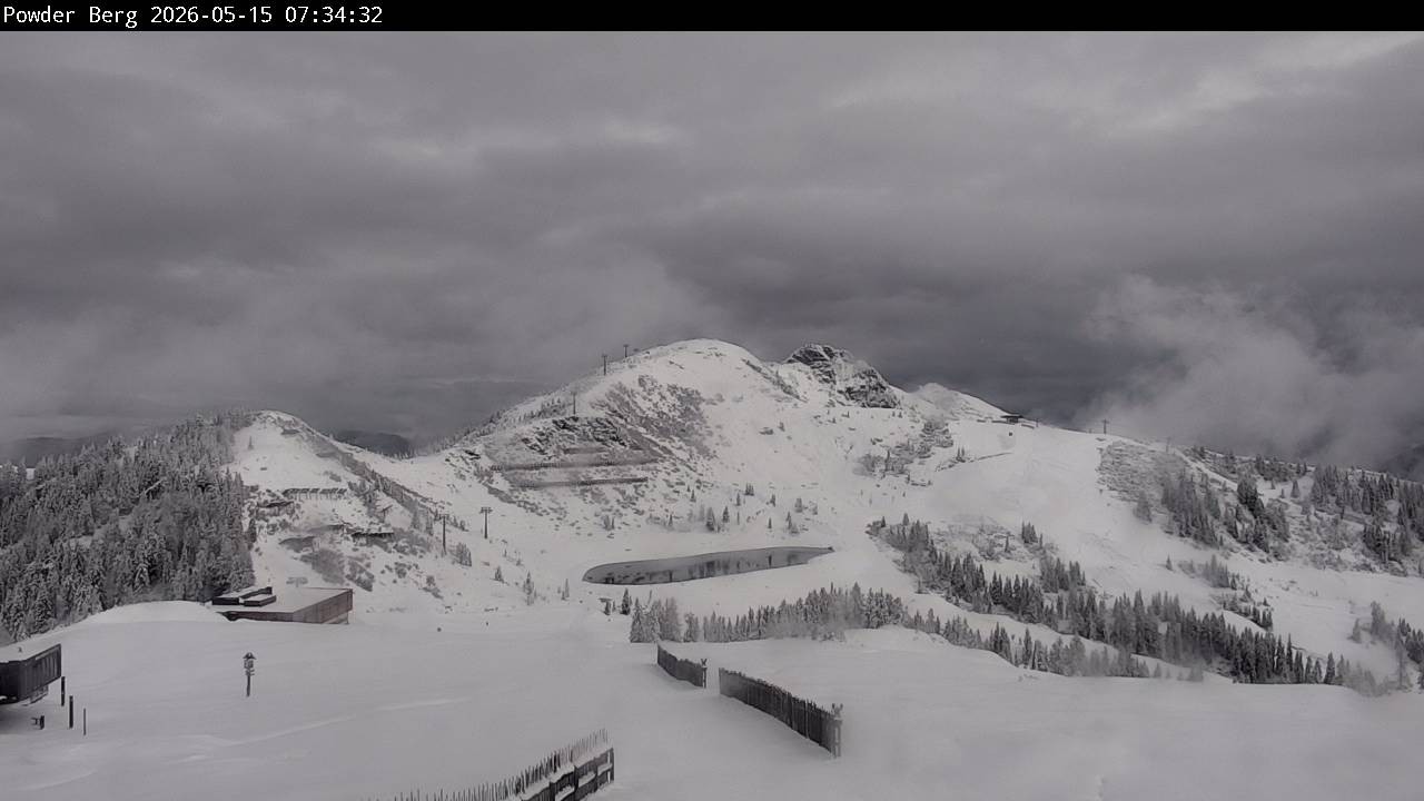 Archiv Foto Webcam Flachauwinkl-Kleinarl: Bergstation Powder Shuttle