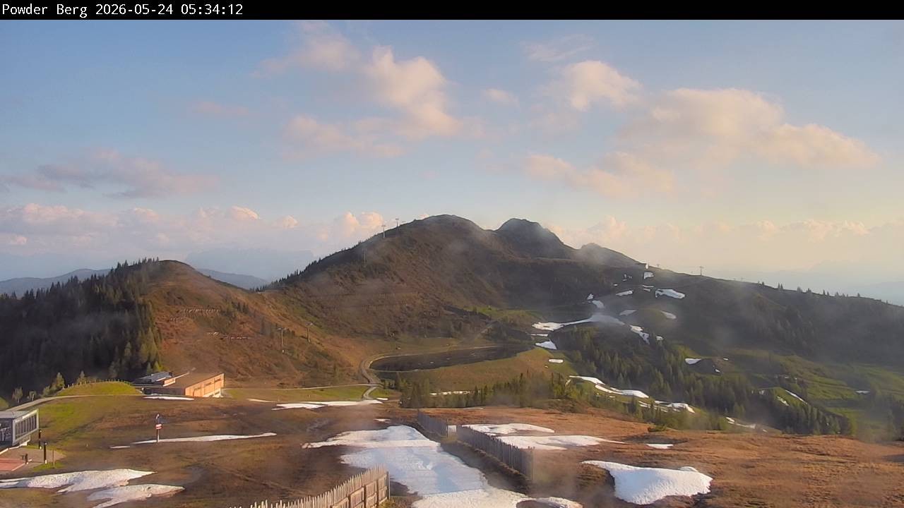Archiv Foto Webcam Flachauwinkl-Kleinarl: Bergstation Powder Shuttle