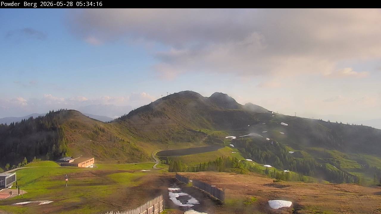 Archiv Foto Webcam Flachauwinkl-Kleinarl: Bergstation Powder Shuttle