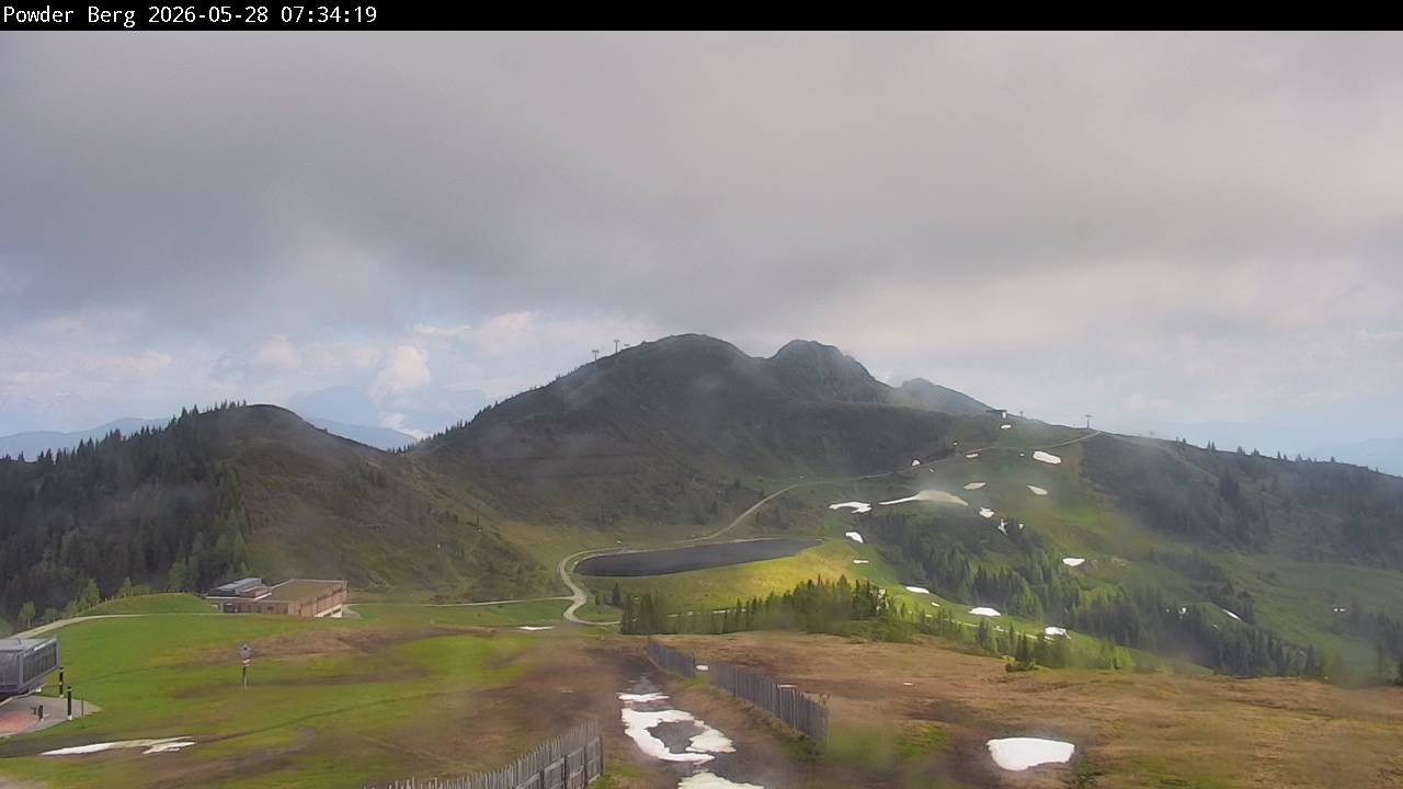 Archiv Foto Webcam Flachauwinkl-Kleinarl: Bergstation Powder Shuttle