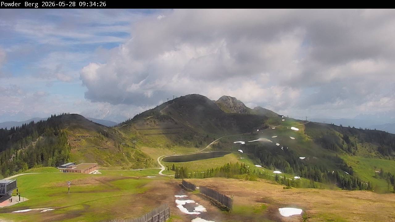 Archiv Foto Webcam Flachauwinkl-Kleinarl: Bergstation Powder Shuttle