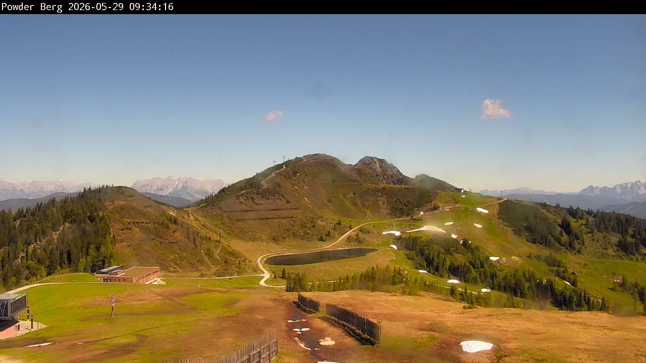Archiv Foto Webcam Flachauwinkl-Kleinarl: Bergstation Powder Shuttle