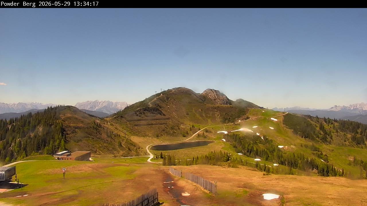 Archiv Foto Webcam Flachauwinkl-Kleinarl: Bergstation Powder Shuttle