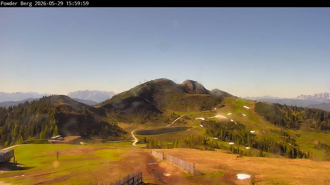 Archiv Foto Webcam Flachauwinkl-Kleinarl: Bergstation Powder Shuttle