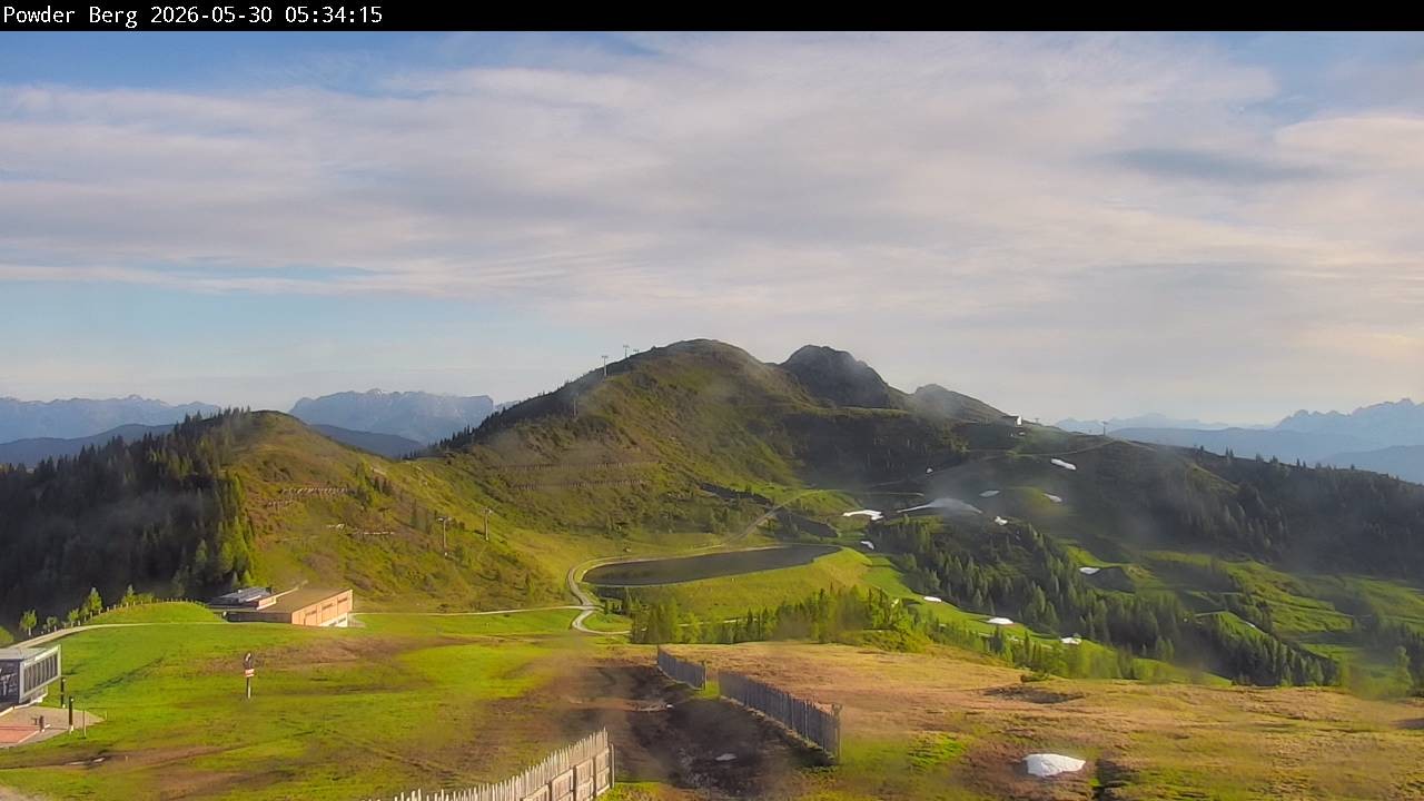 Archiv Foto Webcam Flachauwinkl-Kleinarl: Bergstation Powder Shuttle