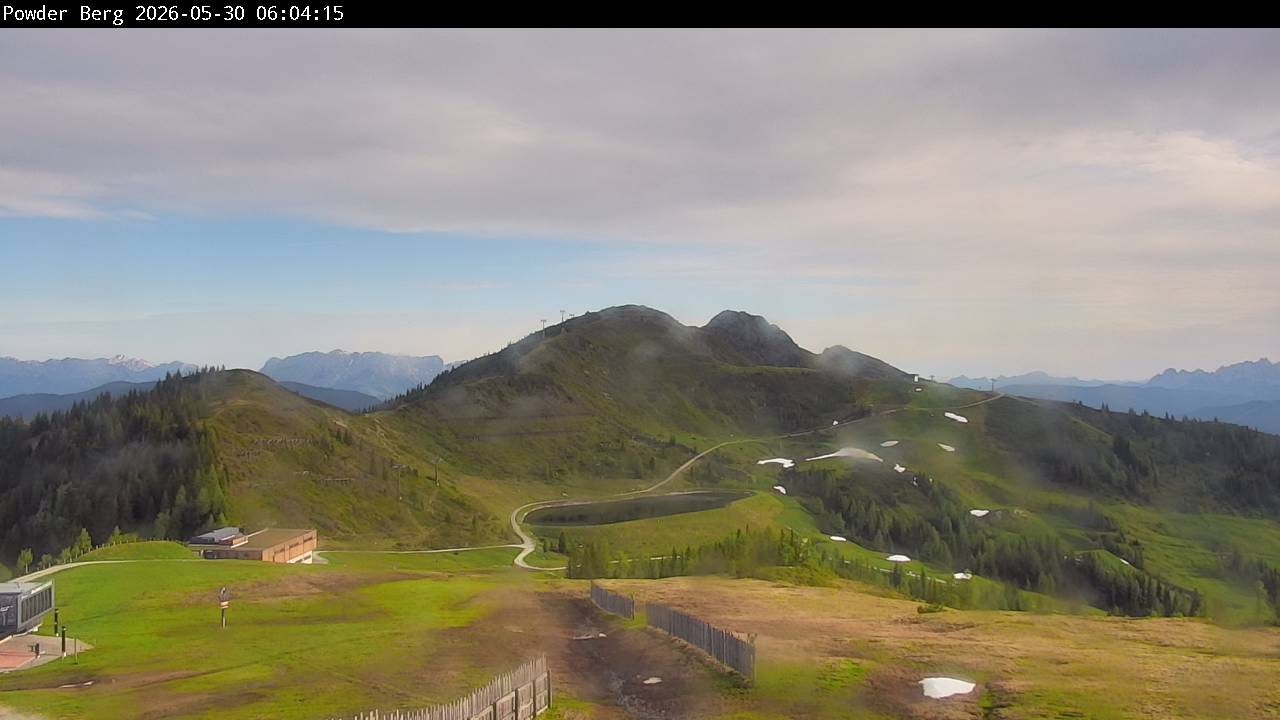 Archiv Foto Webcam Flachauwinkl-Kleinarl: Bergstation Powder Shuttle