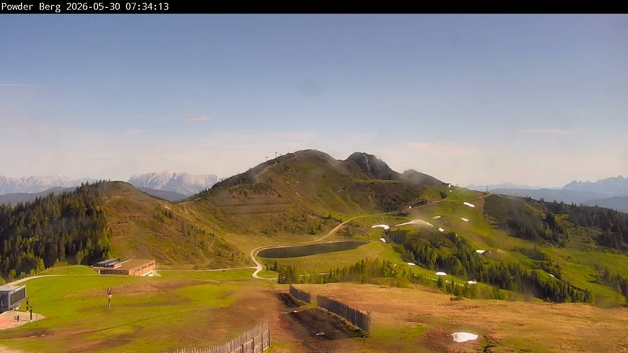 Archiv Foto Webcam Flachauwinkl-Kleinarl: Bergstation Powder Shuttle