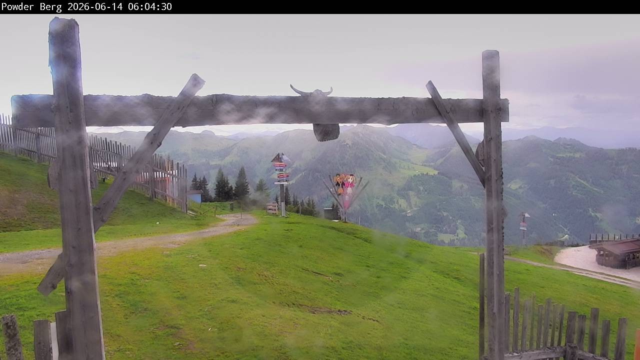 Archiv Foto Webcam Flachauwinkl-Kleinarl: Bergstation Powder Shuttle