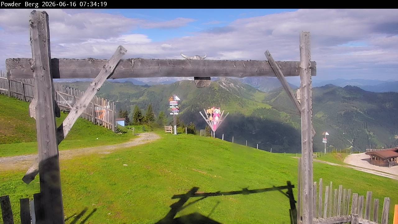 Archived image Webcam Powderberg, Flachauwinkl-Kleinarl