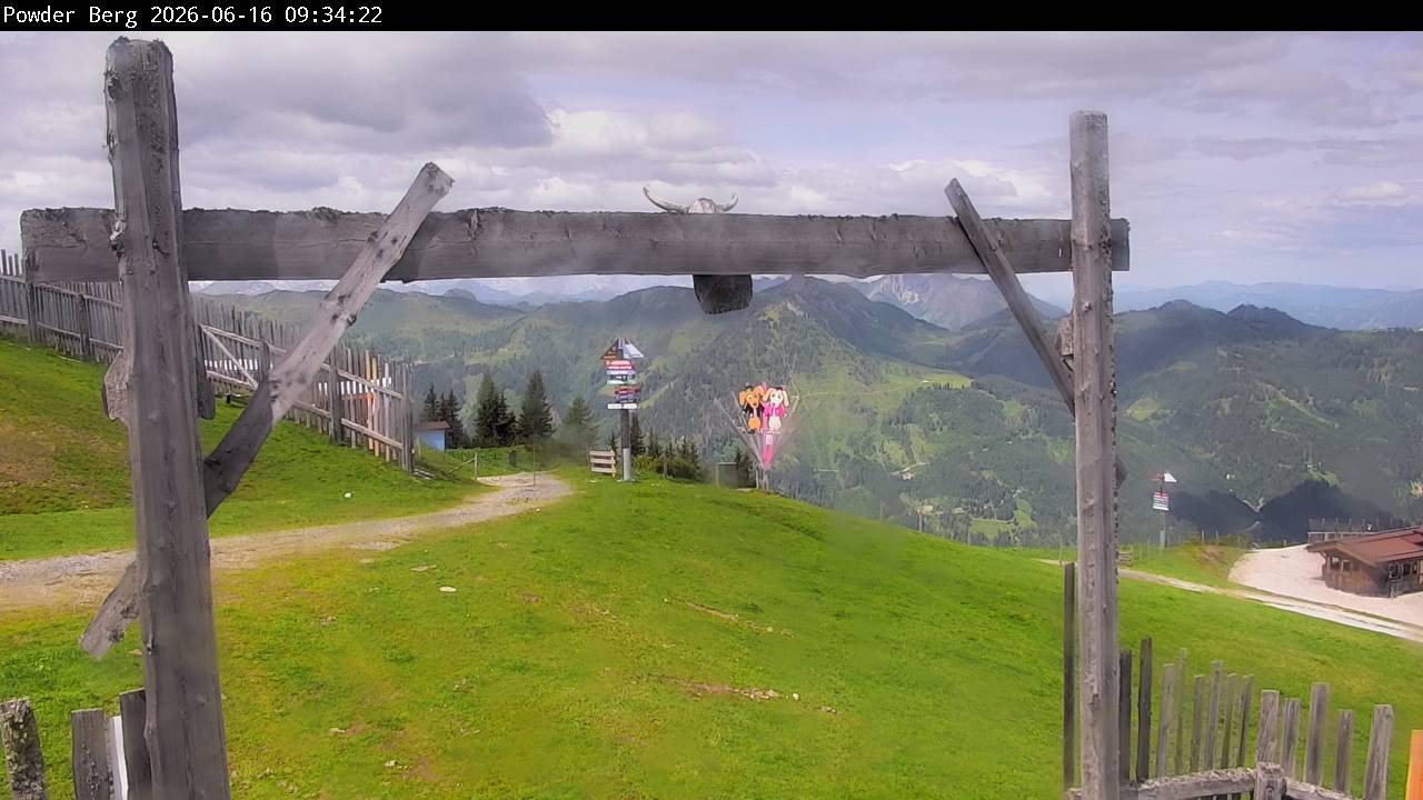 Archived image Webcam Powderberg, Flachauwinkl-Kleinarl