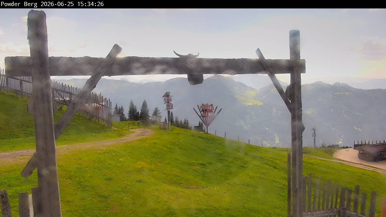 Archiv Foto Webcam Flachauwinkl-Kleinarl: Bergstation Powder Shuttle