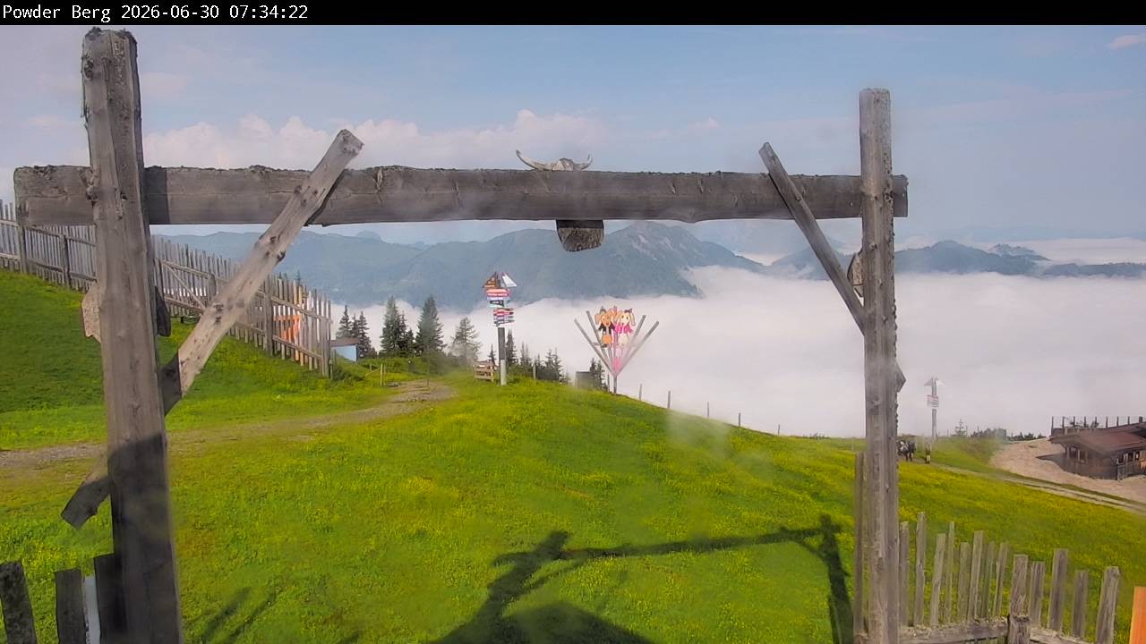 Archived image Webcam Powderberg, Flachauwinkl-Kleinarl