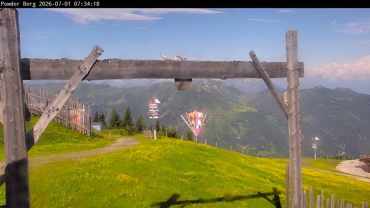 Archived image Webcam Powderberg, Flachauwinkl-Kleinarl