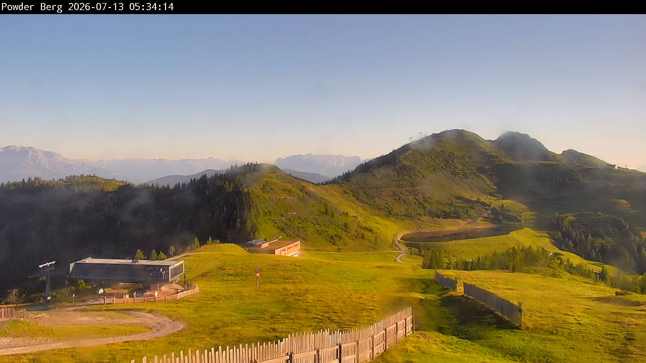Archiv Foto Webcam Flachauwinkl-Kleinarl: Bergstation Powder Shuttle