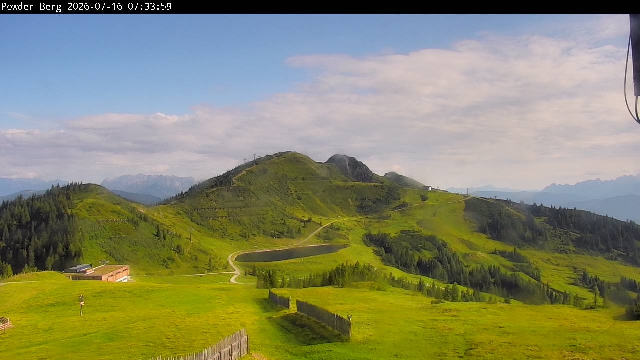 Archiv Foto Webcam Flachauwinkl-Kleinarl: Bergstation Powder Shuttle