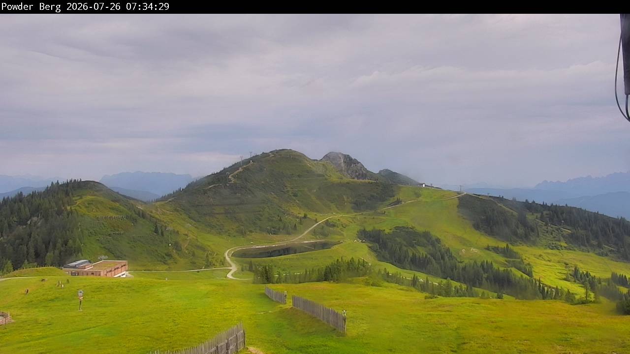 Archiv Foto Webcam Flachauwinkl-Kleinarl: Bergstation Powder Shuttle