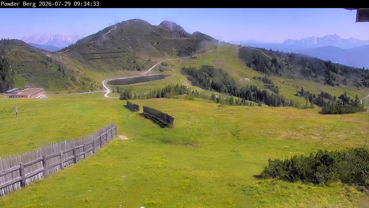 Archiv Foto Webcam Flachauwinkl-Kleinarl: Bergstation Powder Shuttle