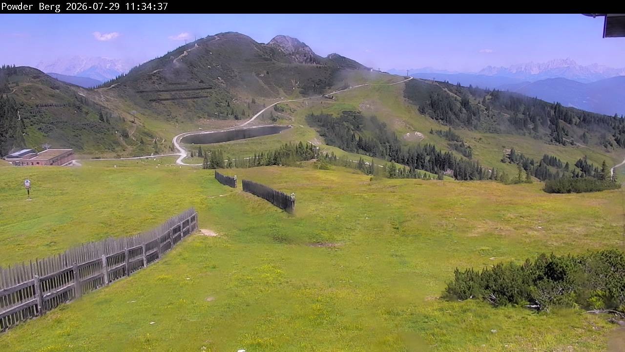 Archiv Foto Webcam Flachauwinkl-Kleinarl: Bergstation Powder Shuttle