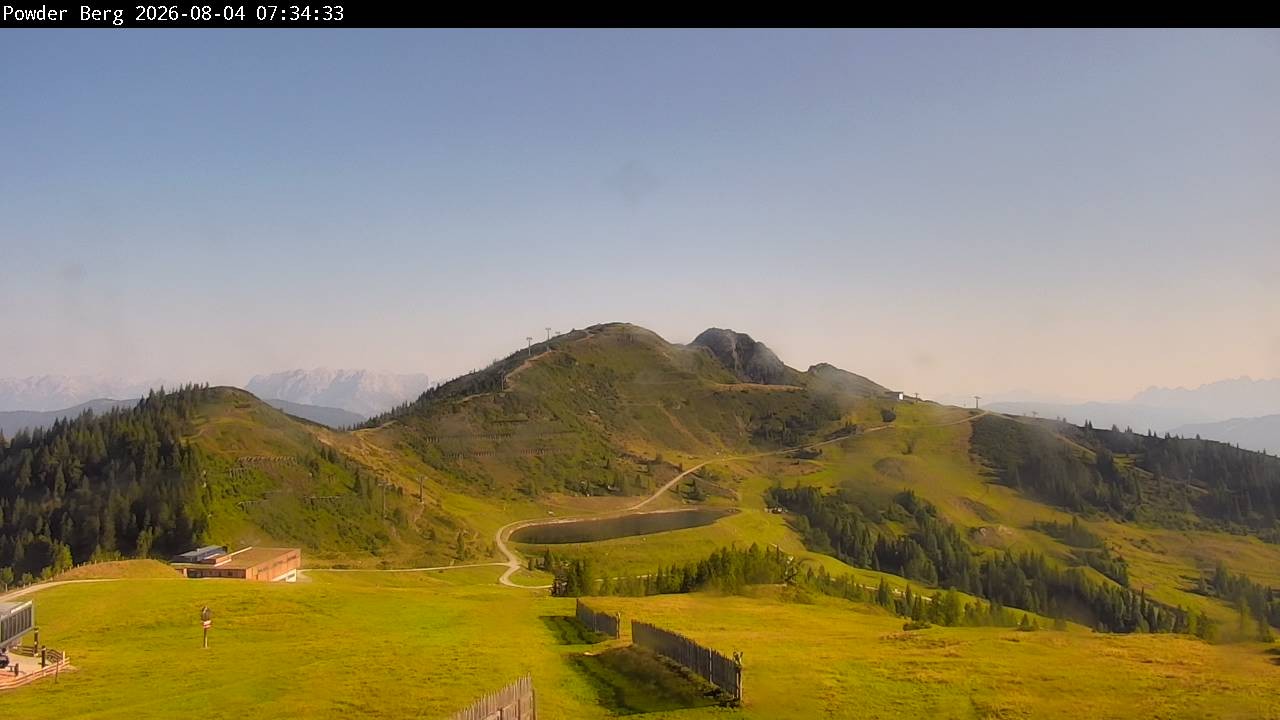 Archiv Foto Webcam Flachauwinkl-Kleinarl: Bergstation Powder Shuttle