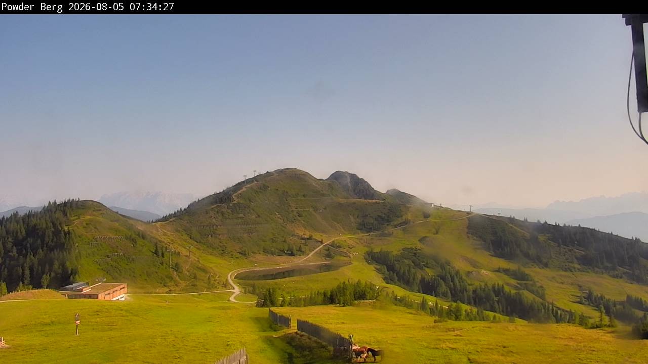 Archiv Foto Webcam Flachauwinkl-Kleinarl: Bergstation Powder Shuttle