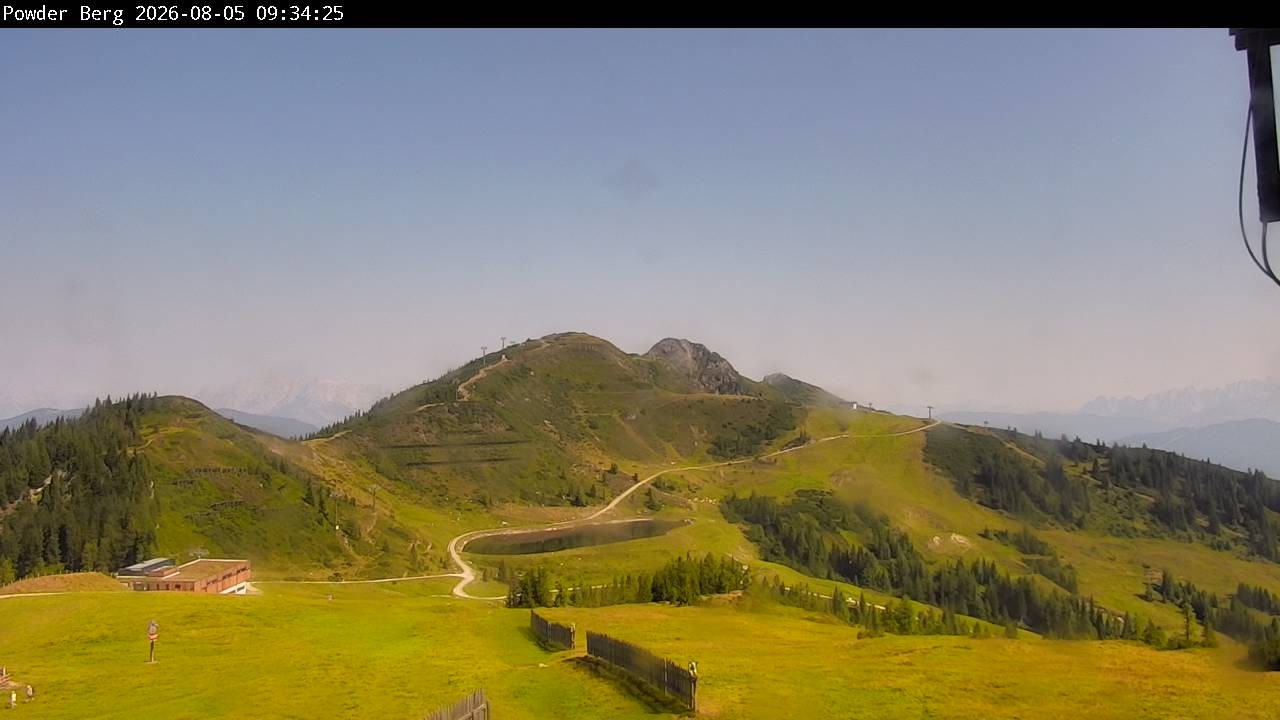 Archiv Foto Webcam Flachauwinkl-Kleinarl: Bergstation Powder Shuttle
