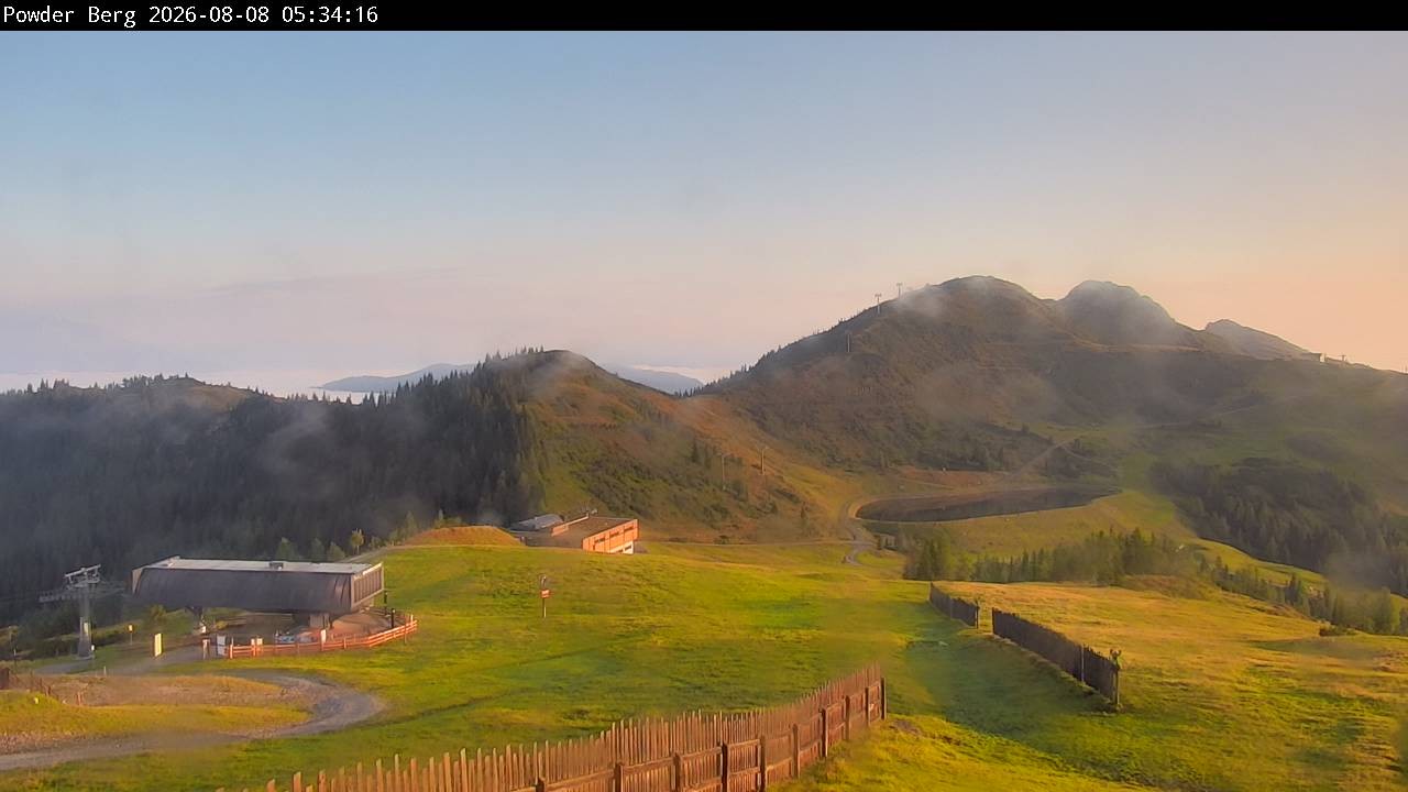 Archiv Foto Webcam Flachauwinkl-Kleinarl: Bergstation Powder Shuttle