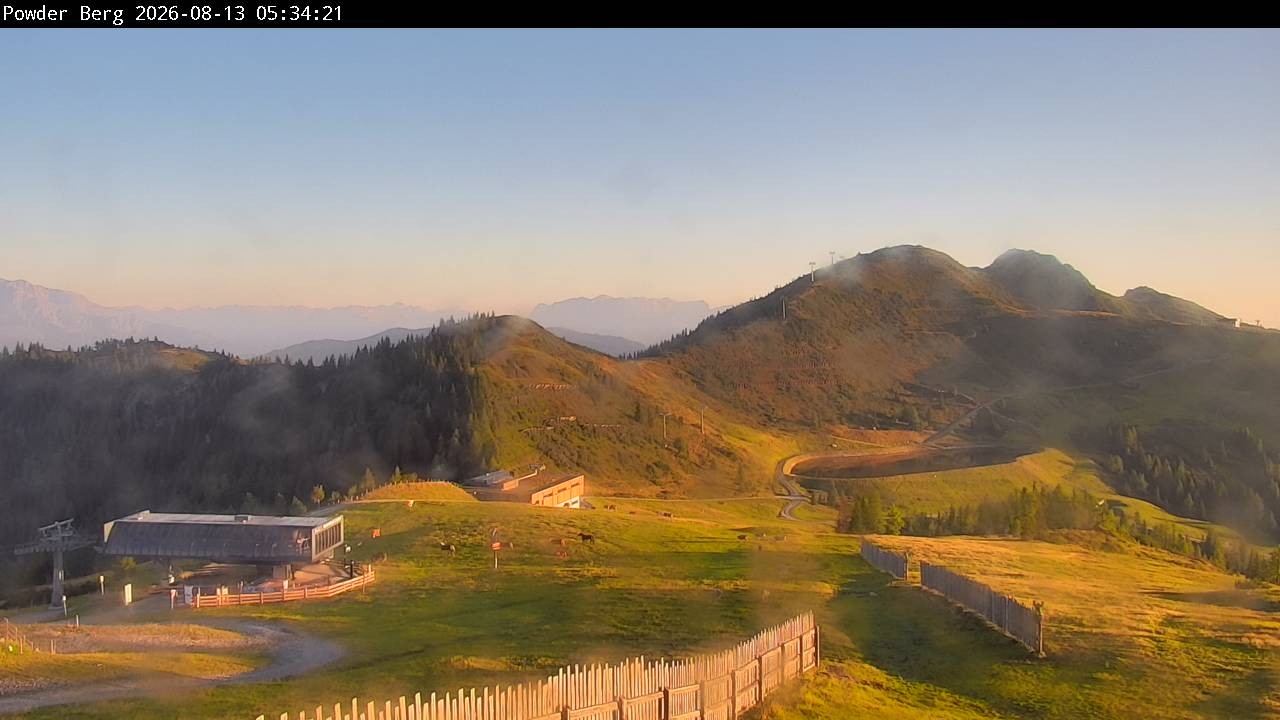Archiv Foto Webcam Flachauwinkl-Kleinarl: Bergstation Powder Shuttle