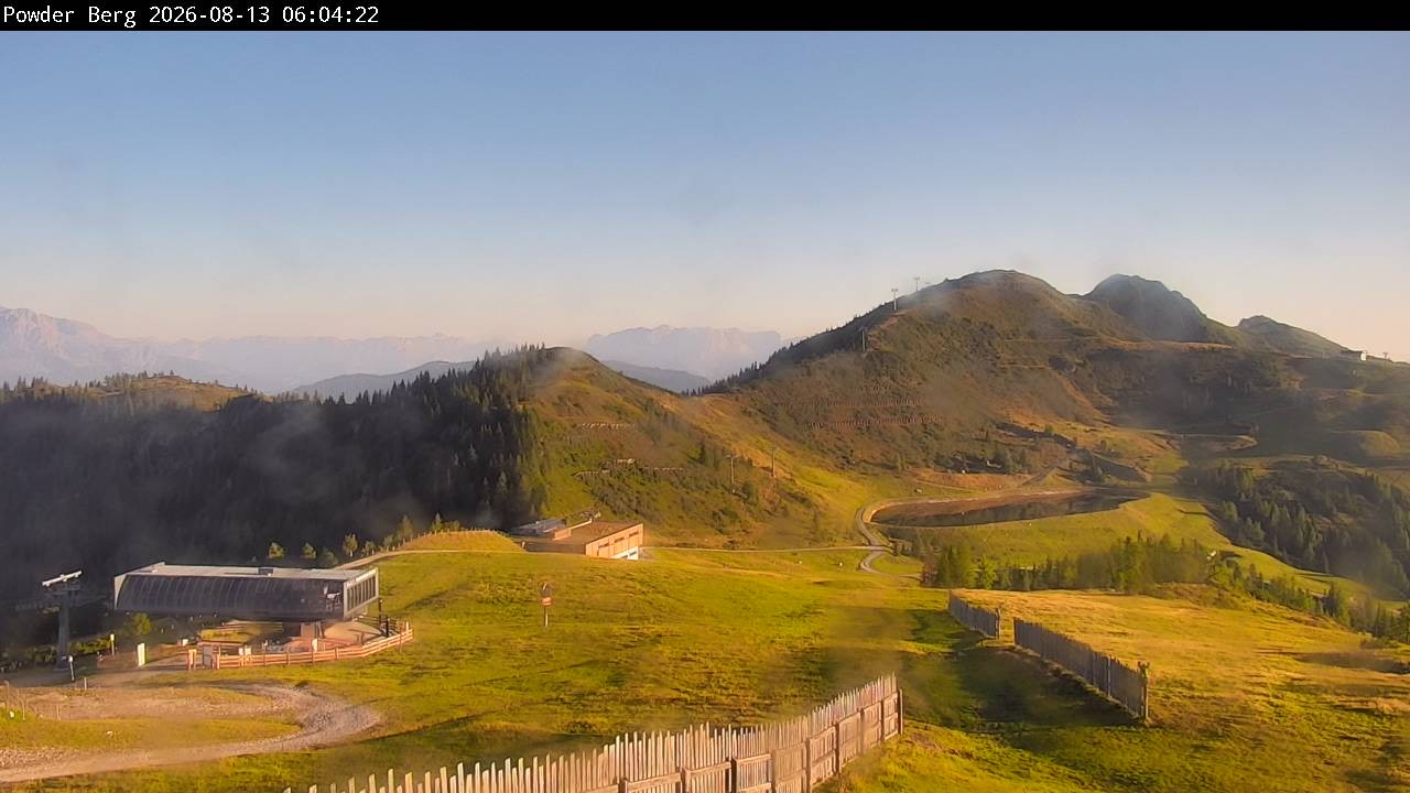 Archiv Foto Webcam Flachauwinkl-Kleinarl: Bergstation Powder Shuttle