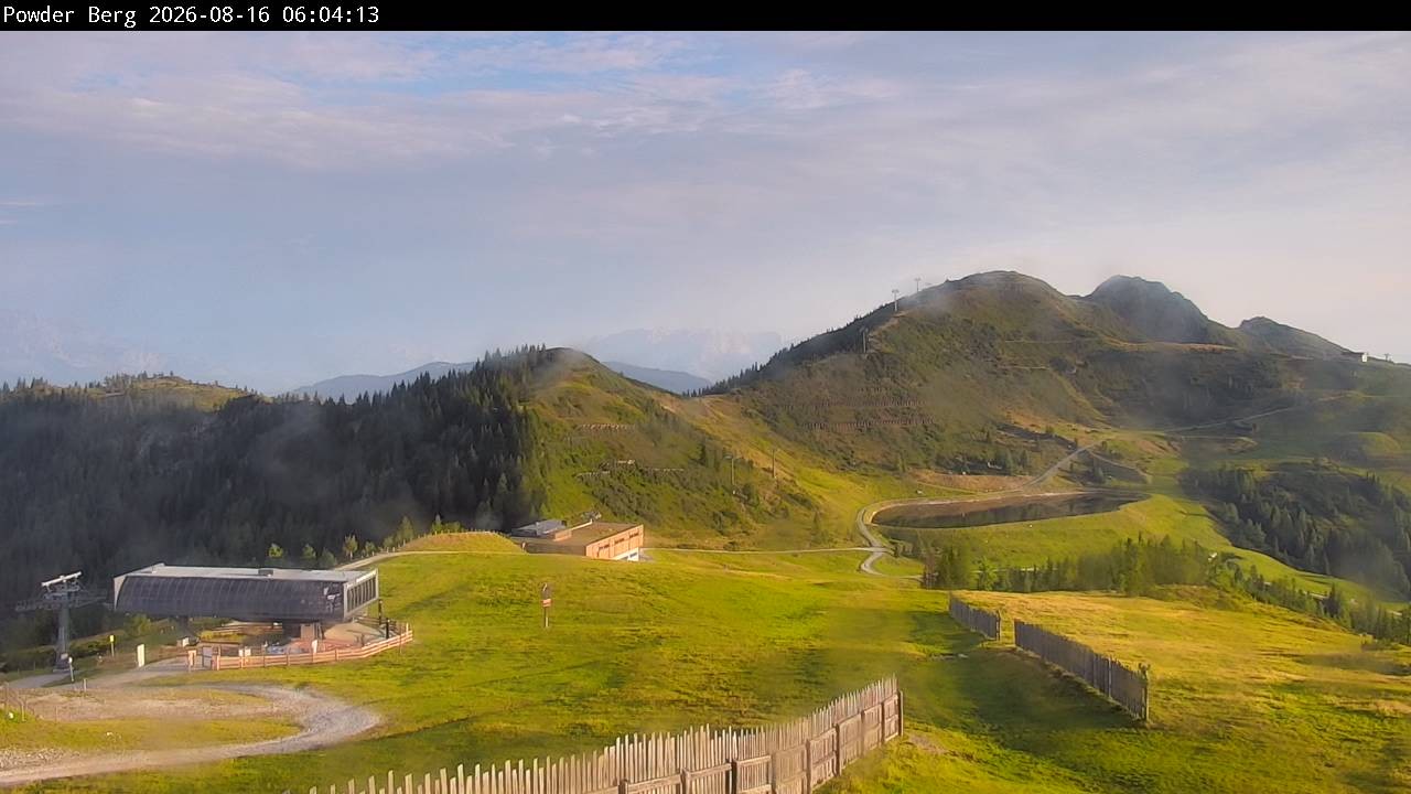 Archiv Foto Webcam Flachauwinkl-Kleinarl: Bergstation Powder Shuttle