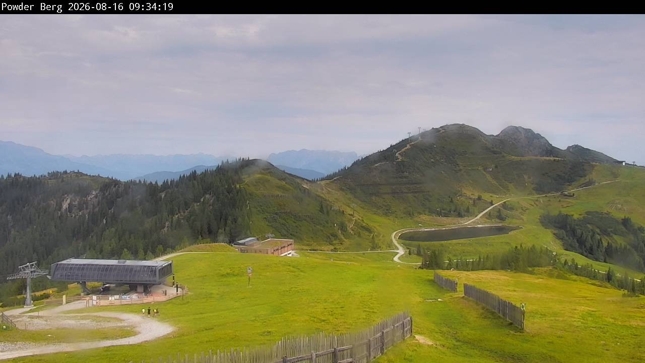 Archiv Foto Webcam Flachauwinkl-Kleinarl: Bergstation Powder Shuttle