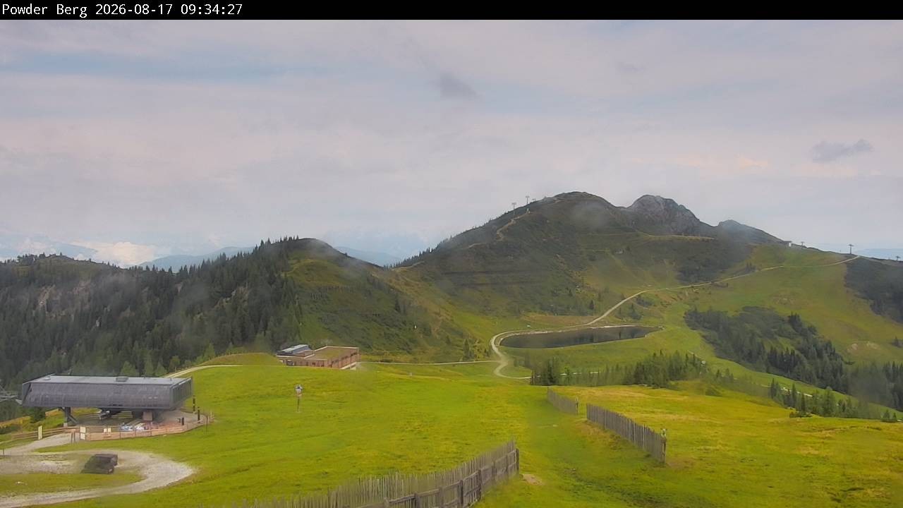 Archiv Foto Webcam Flachauwinkl-Kleinarl: Bergstation Powder Shuttle