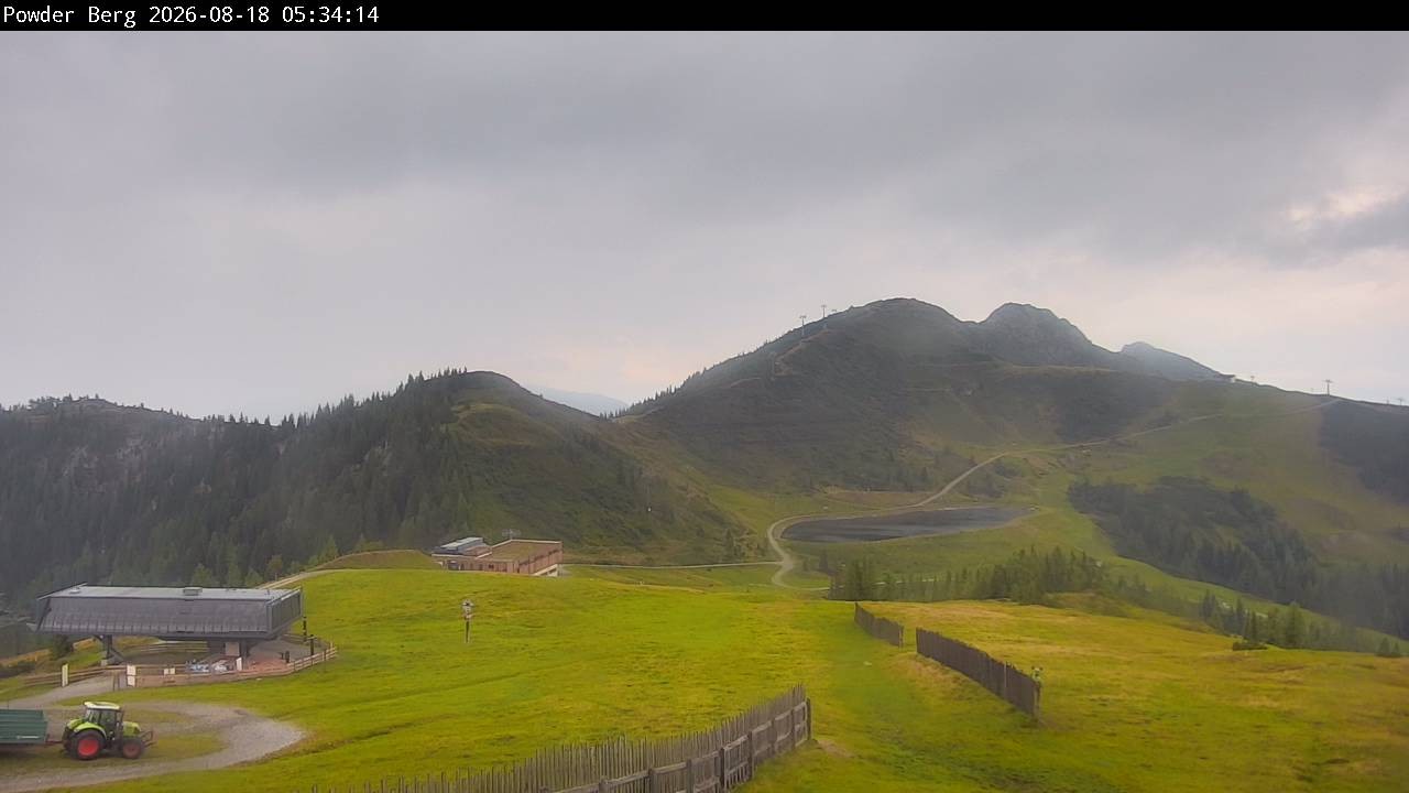 Archiv Foto Webcam Flachauwinkl-Kleinarl: Bergstation Powder Shuttle
