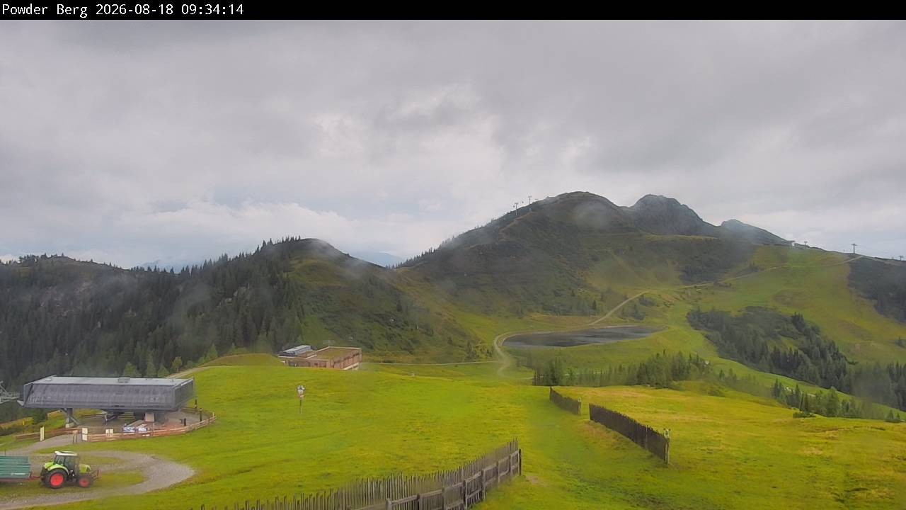 Archiv Foto Webcam Flachauwinkl-Kleinarl: Bergstation Powder Shuttle