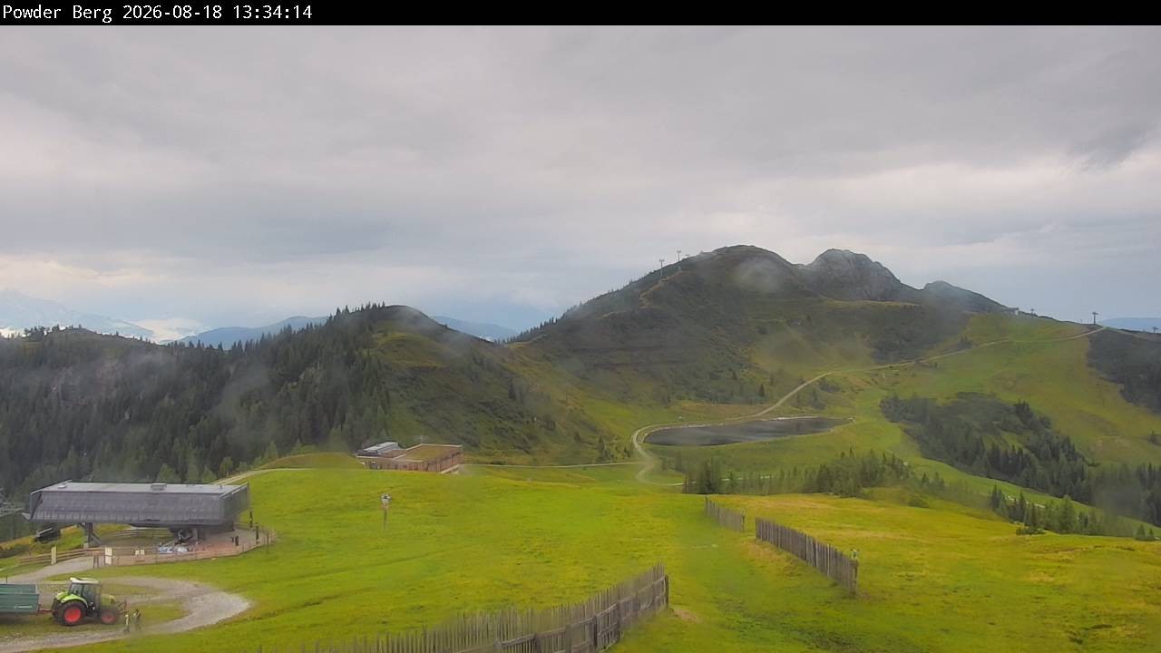 Archiv Foto Webcam Flachauwinkl-Kleinarl: Bergstation Powder Shuttle