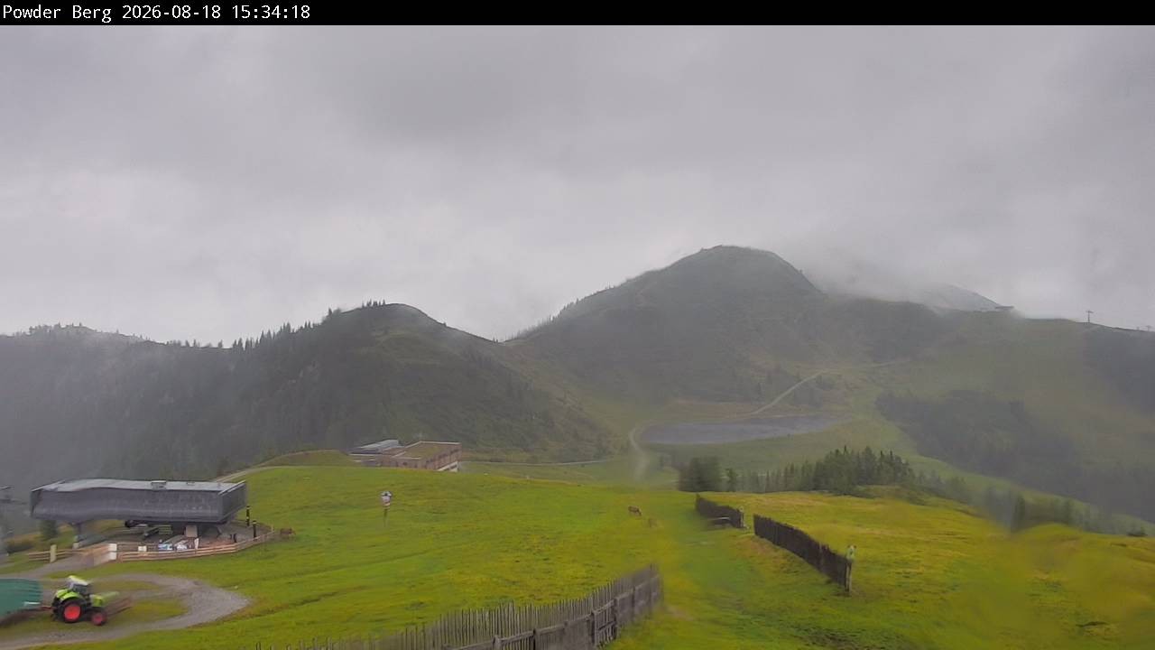 Archiv Foto Webcam Flachauwinkl-Kleinarl: Bergstation Powder Shuttle