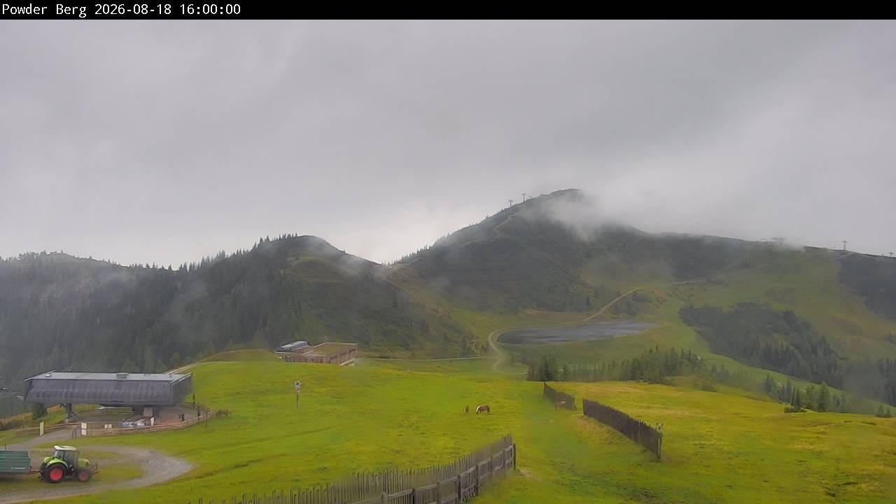 Archiv Foto Webcam Flachauwinkl-Kleinarl: Bergstation Powder Shuttle