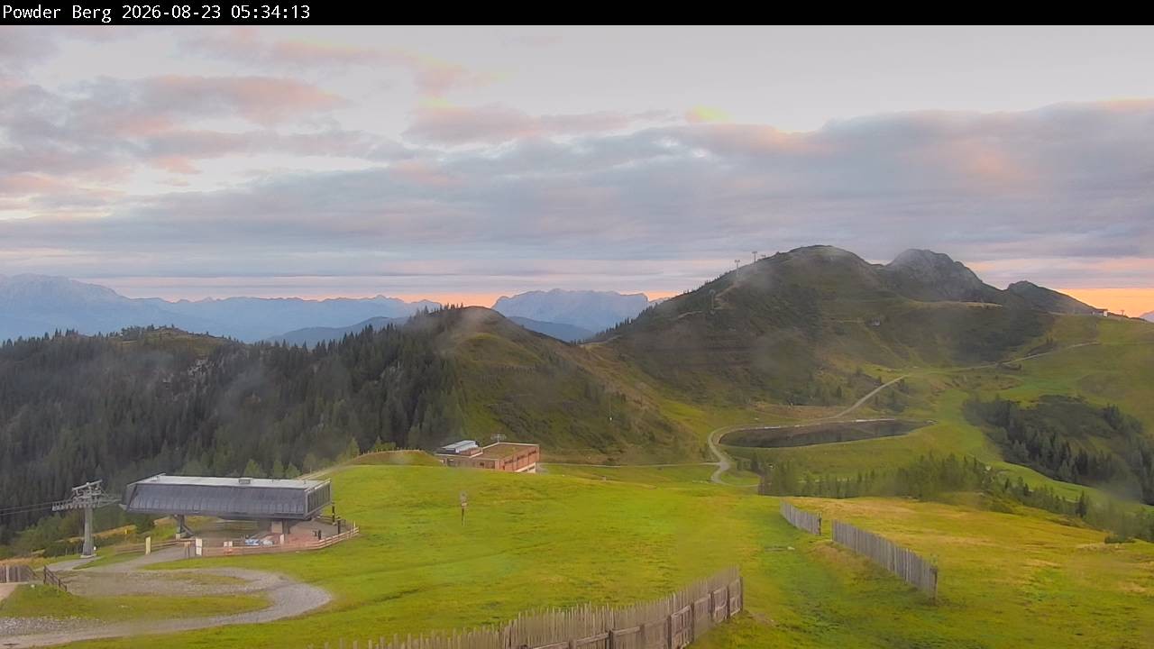 Archiv Foto Webcam Flachauwinkl-Kleinarl: Bergstation Powder Shuttle