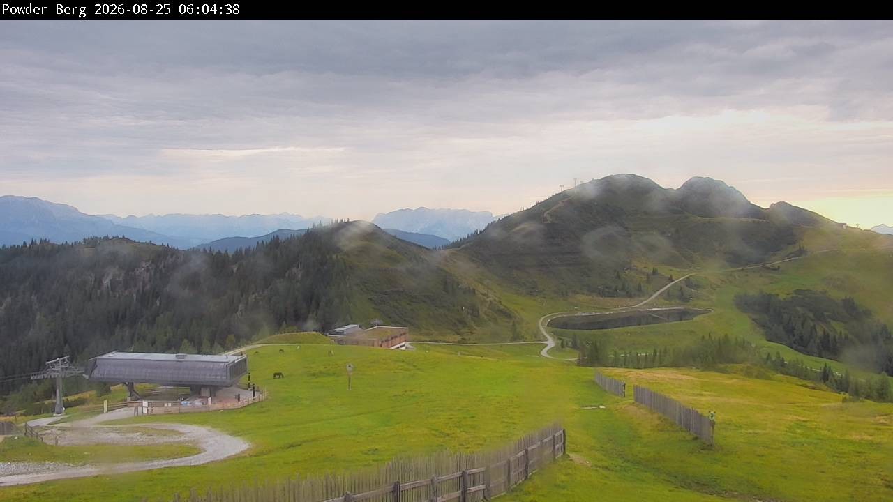 Archiv Foto Webcam Flachauwinkl-Kleinarl: Bergstation Powder Shuttle