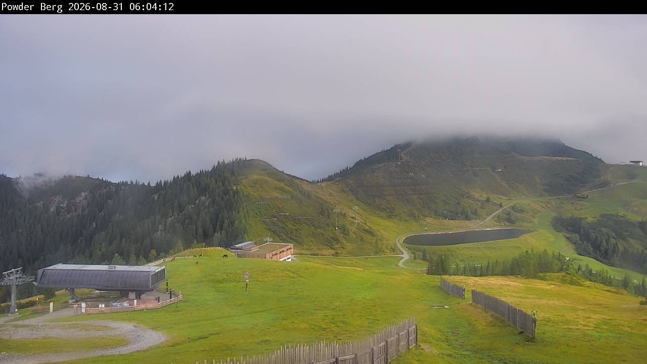 Archiv Foto Webcam Flachauwinkl-Kleinarl: Bergstation Powder Shuttle